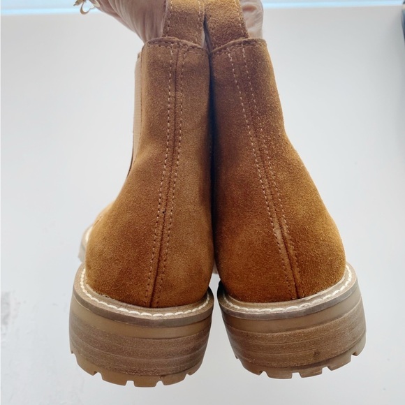 STEVE MADDEN Leopold Brown Suede Classic Chelsea Ankle Boots NEW - Picture 5 of 9